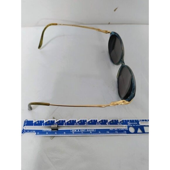 Vuillet Vega Prestige 540 Metal Frame Eyeglasses Blue/Gold with Hard Case - Picture 16 of 16